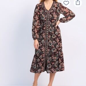 NWT Les Serein Stitch Fix dress sz. L